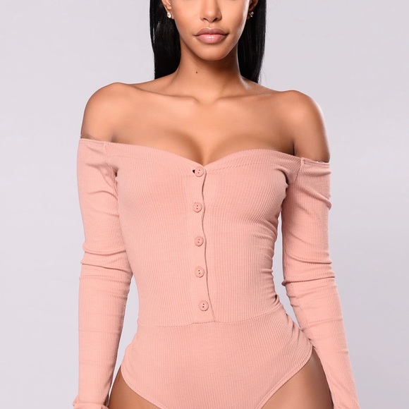 Fashion Nova Tops - Fashionova "Fool in love"  bodysuit size S